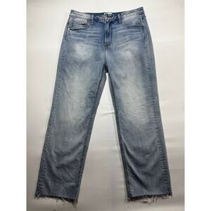 Driftwood Jeans Women's Royce Straight Leg Blue Denim Jeans - Size 31x27 (33x27)